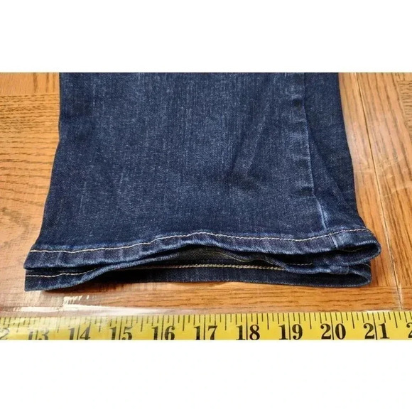 CALVIN KLEIN STRAIGHT BLUE JEANS W33/L32 - Picture 2 of 6
